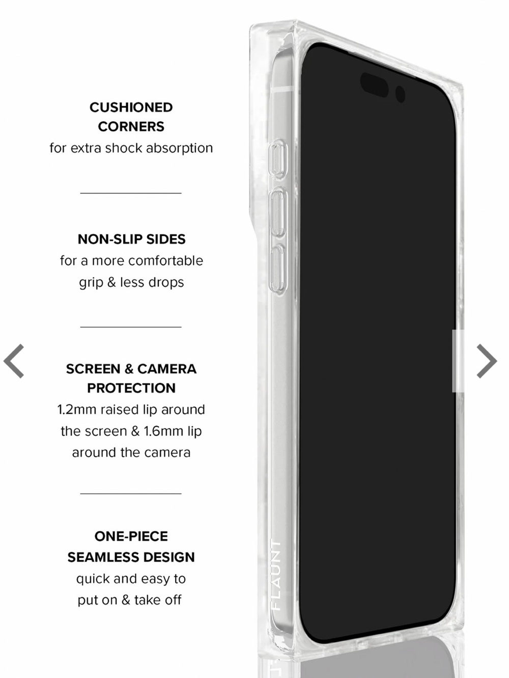 🆕 Flaunt Square | iPhone 17 Pro Max Mother of Pearl Case! - Picture 5 of 9